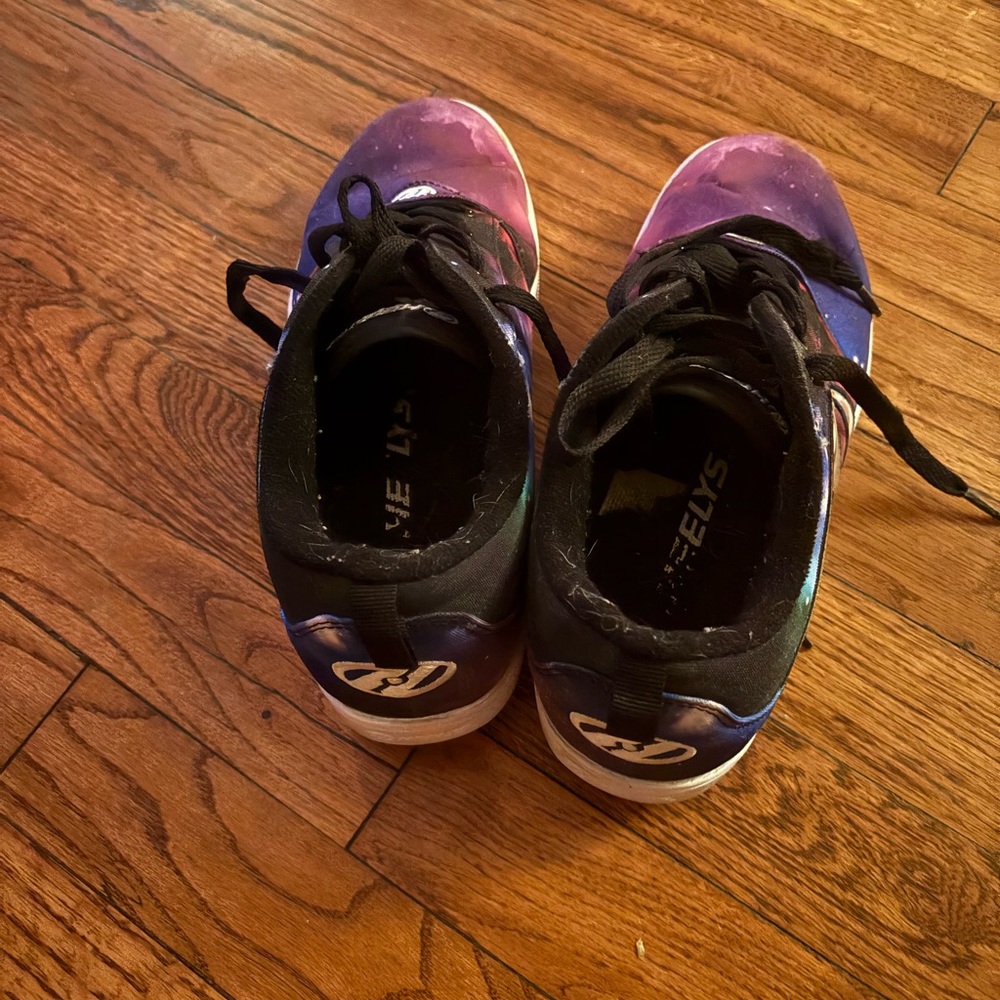 Heelys Kids Cosmic Sneakers - Purple and Black - Picture 3 of 4